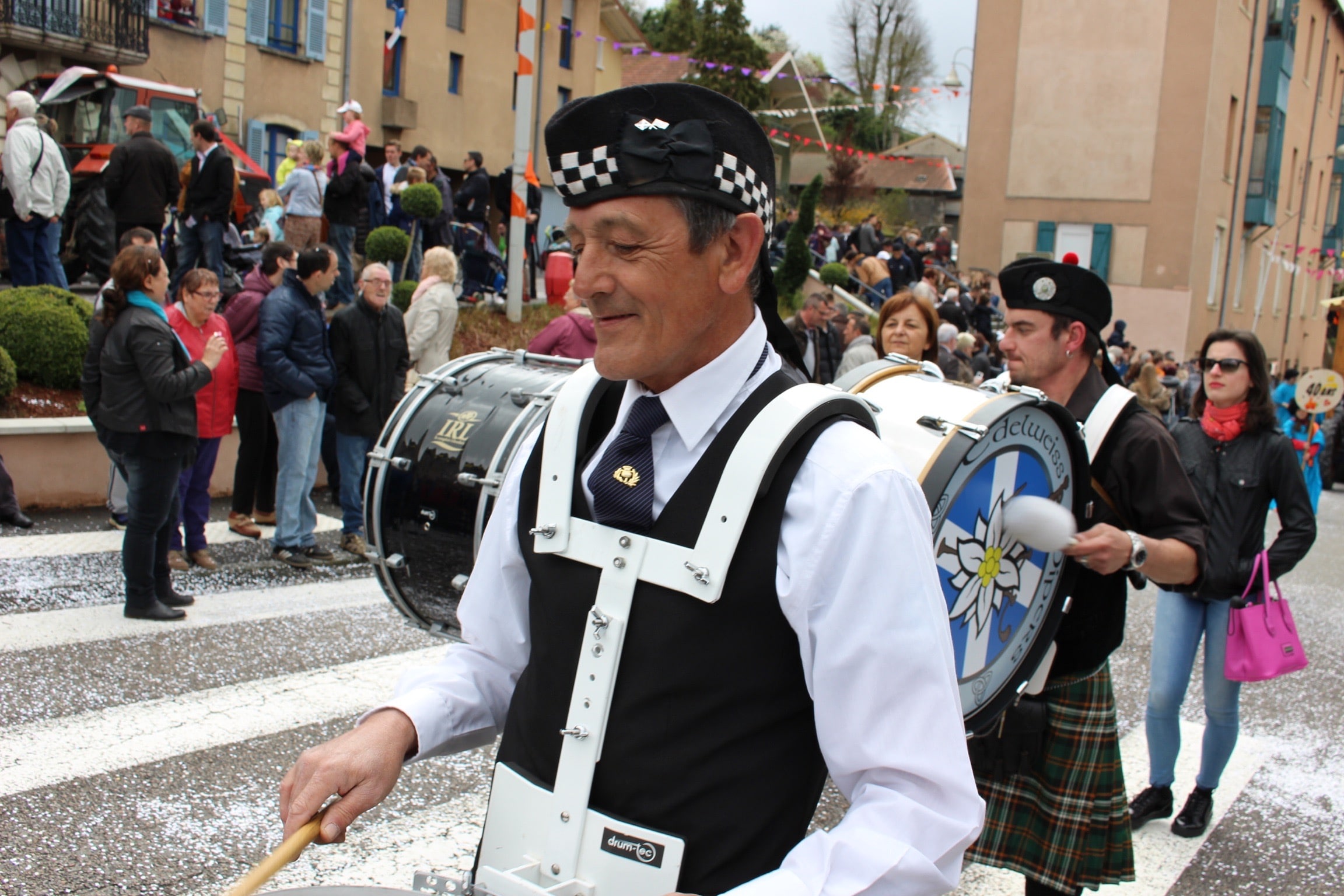Sonneur de Grenoble - Edelweiss pipers Pipe Band Chambéry Amplepuis 17-04-2016 (91)